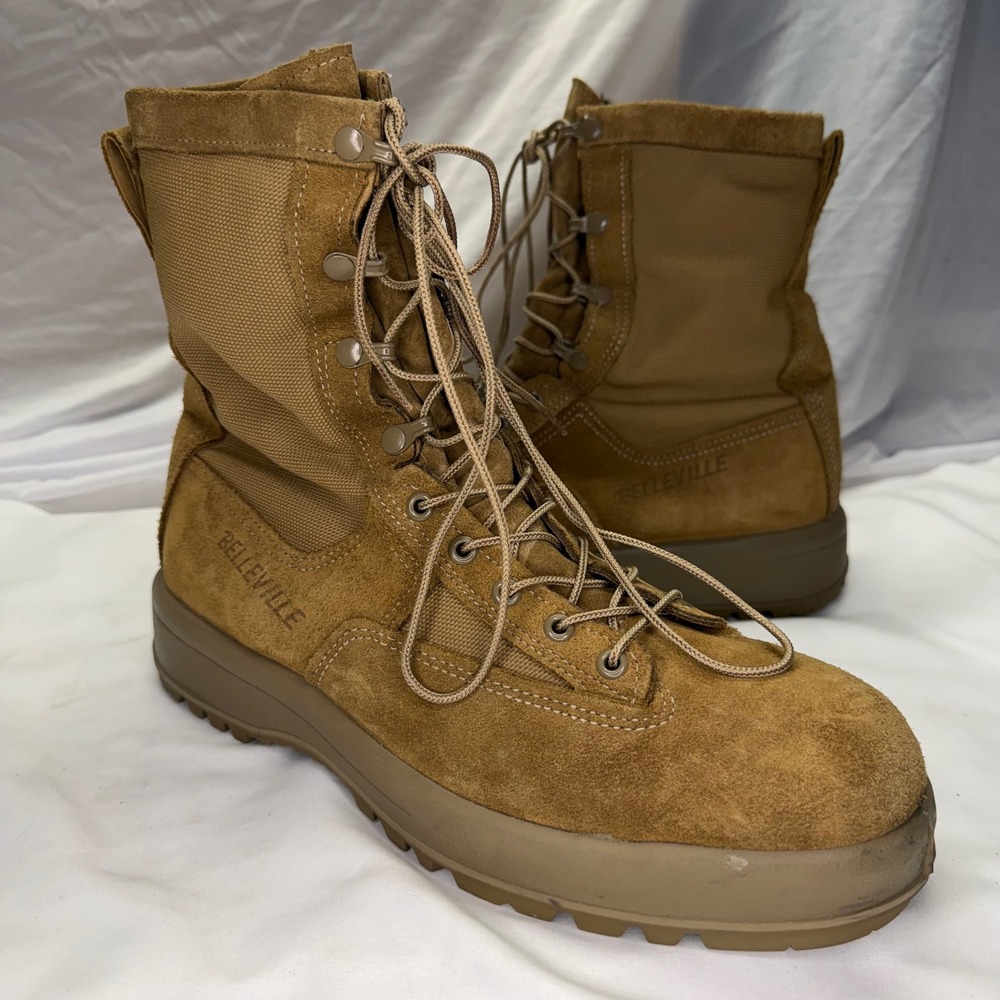 Belleville C790 Mens 12 R Coyote Brown Waterproof Gore-Tex Combat Tactical Boots